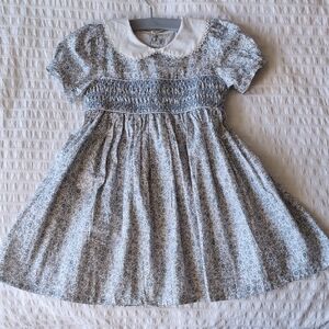 Floral Smocked Dress 3-4